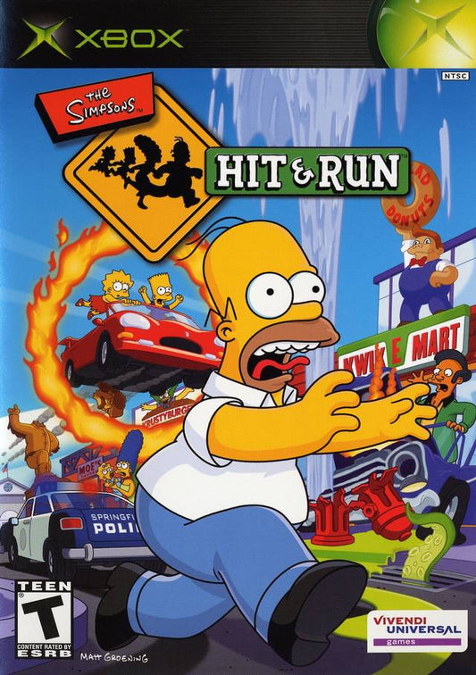 The Simpsons Hit and Run - front