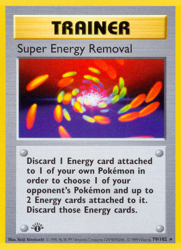 Super Energy Removal - 079/102 - LP - front