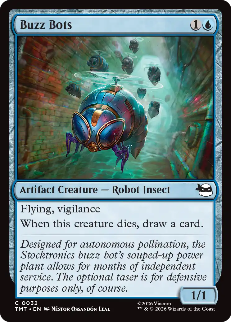 Buzz Bots (32) - NM - front