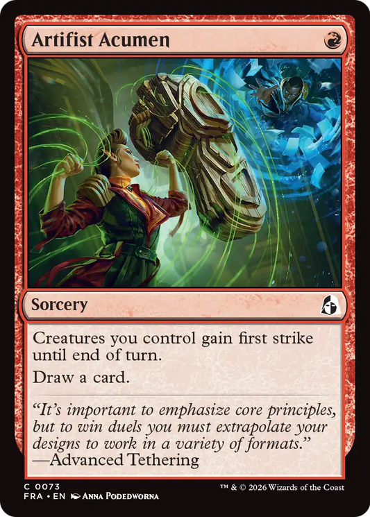 Artifist Acumen (73) - NM - front