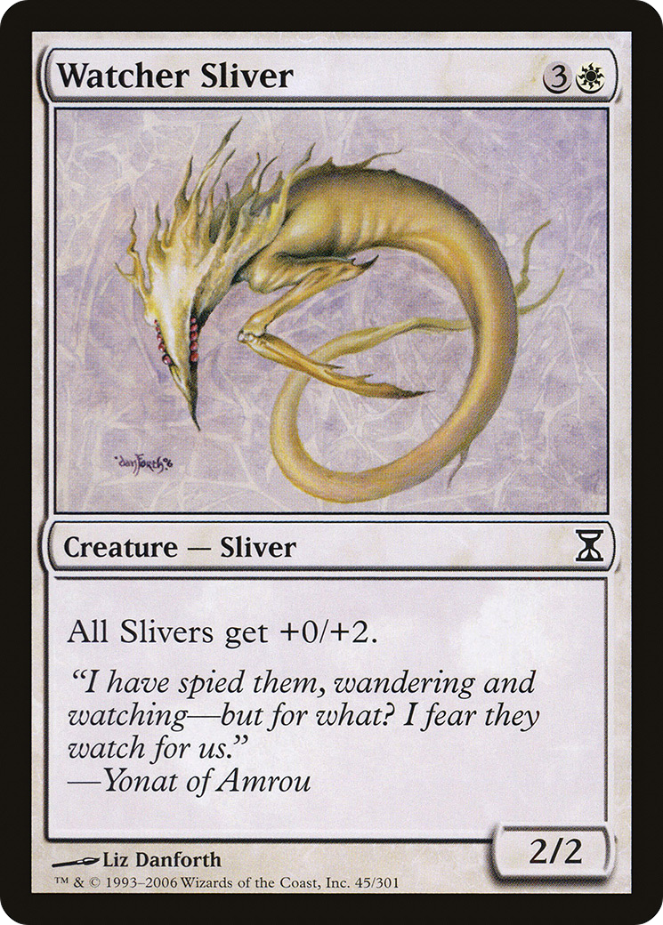 Watcher Sliver (45) - LP - front