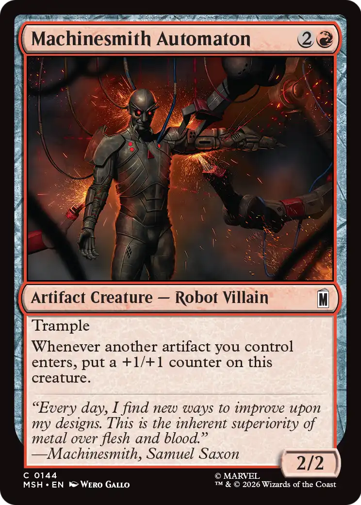 Machinesmith Automaton (144) - NM - front