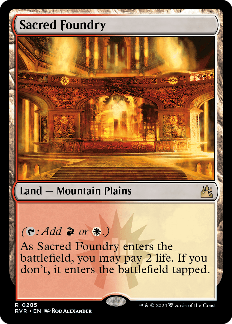 Sacred Foundry (285) - NM - front