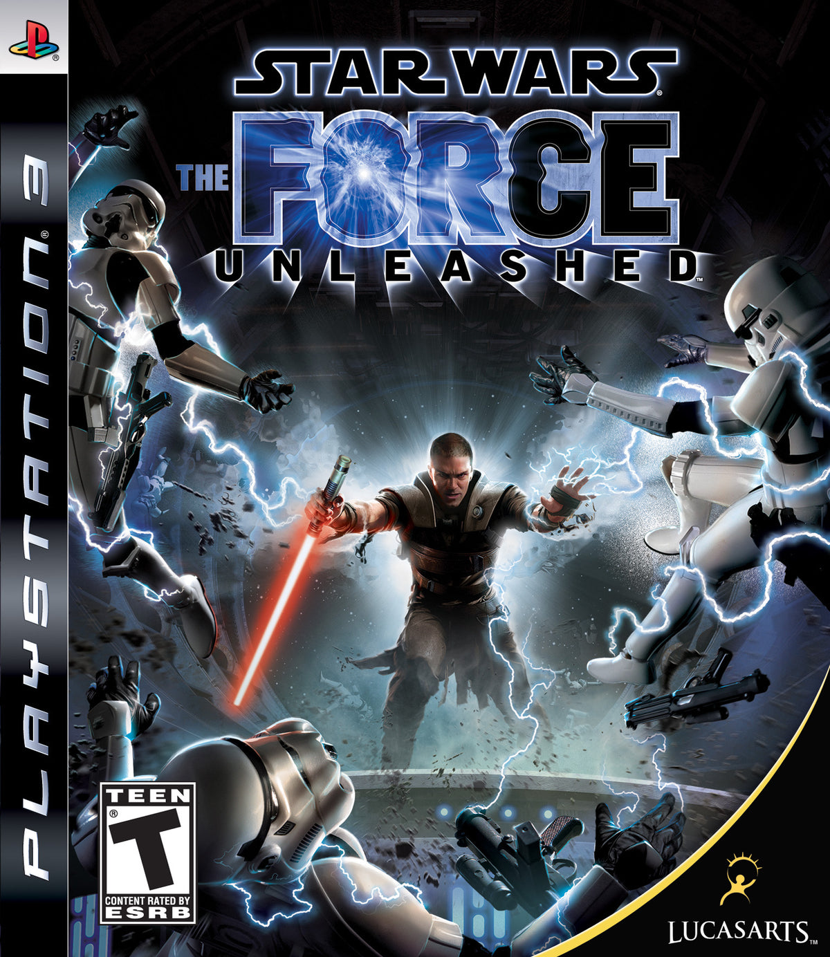 Star Wars The Force Unleashed - front