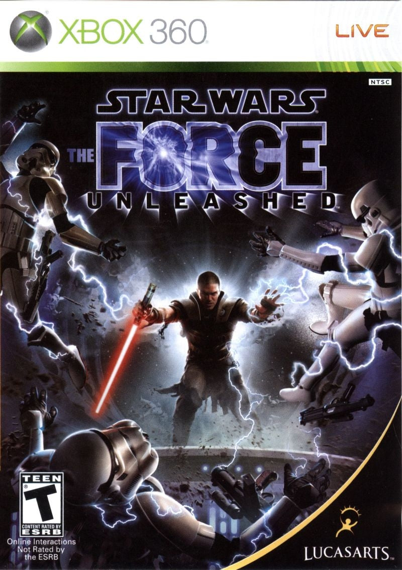 Star Wars The Force Unleashed - front