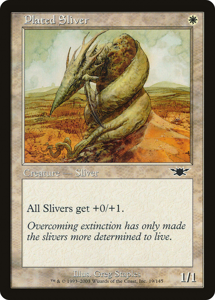 Plated Sliver (19) - LP - front