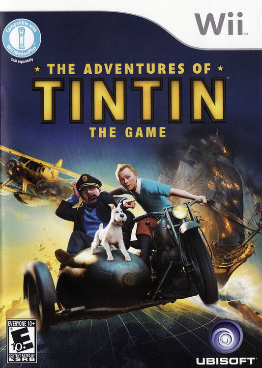 Adventures of Tintin: The Game - front