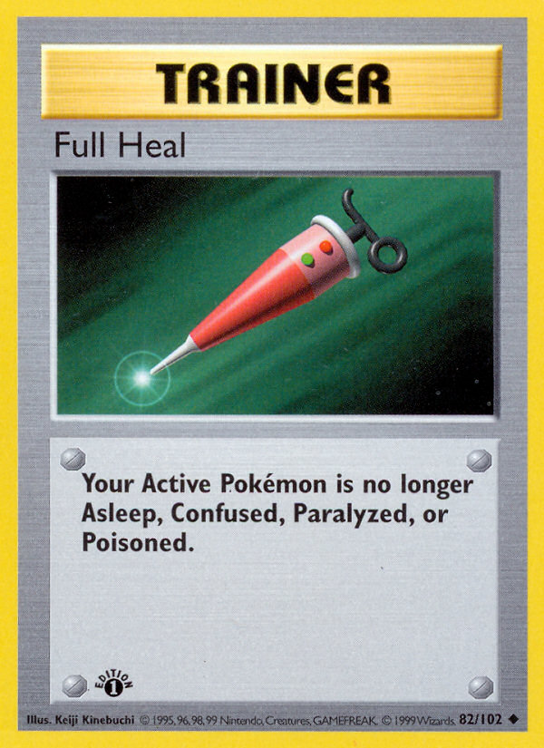 Full Heal - 082/102 - LP - front