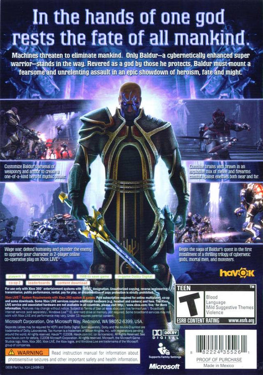 Too Human - back