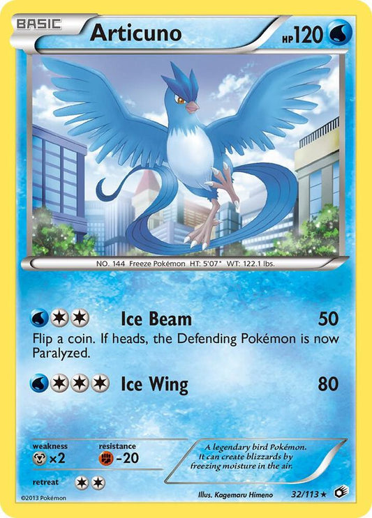 Articuno - 32/113 (Holofoil) - LP - front