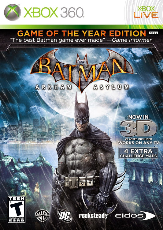 Batman: Arkham Asylum [Game of the Year] - front
