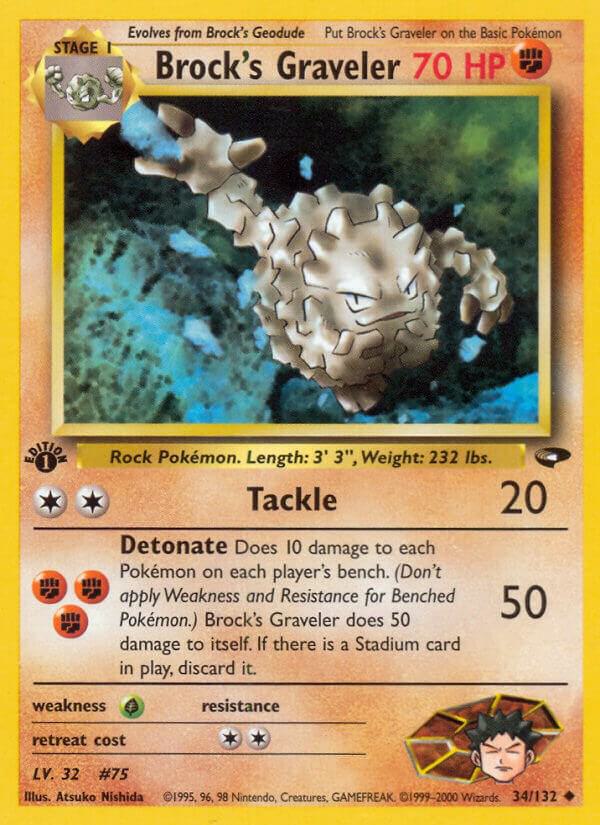 Brock's Graveler - 034/132 (Unlimited) - LP - front
