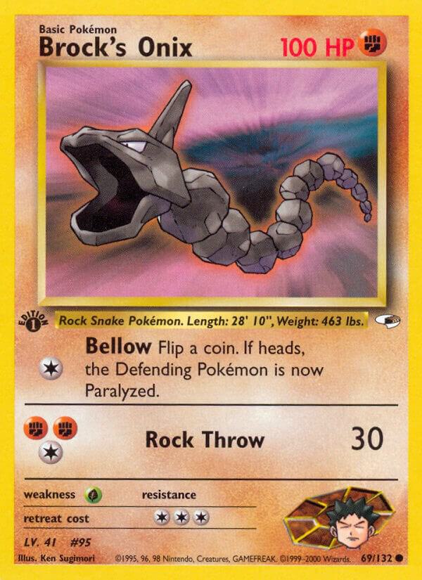 Brock's Onix - 069/132 (Unlimited) - LP - front