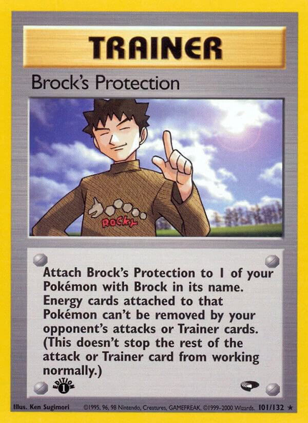 Brock's Protection - 101/132 (1st Edition) - LP - front