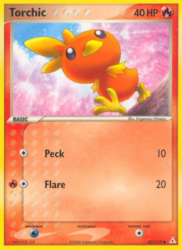 Torchic - 83/110 - LP - front