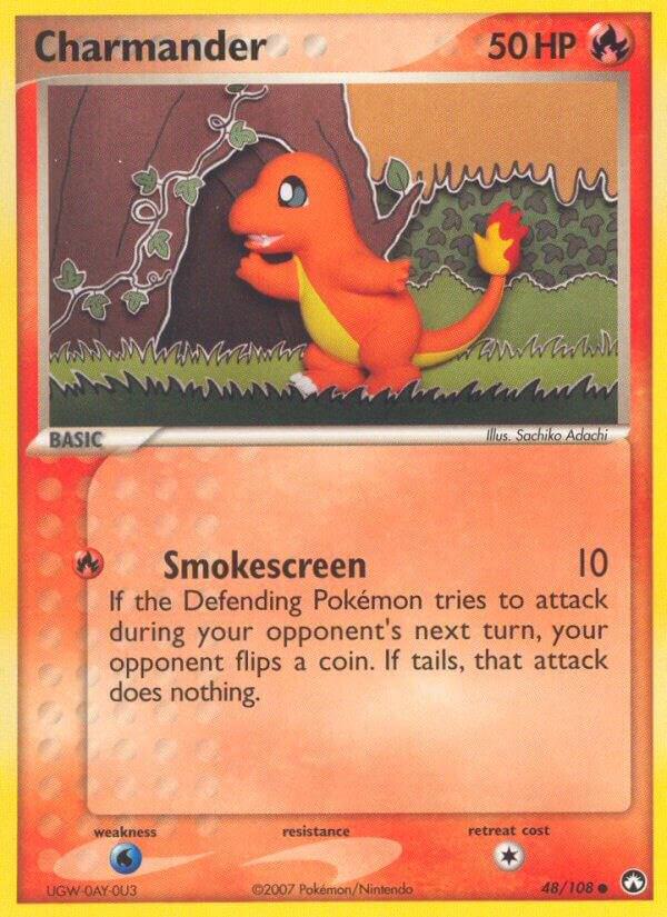 Charmander - 48/108 - LP - front