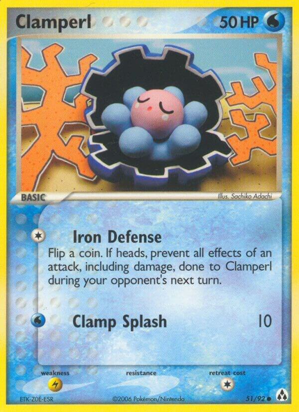 Clamperl - 51/92 (Reverse Holofoil) - NM - front