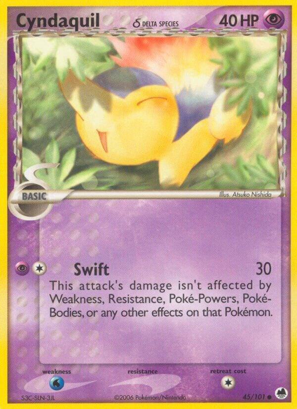 Cyndaquil (Delta Species) - 45/101 - NM - front