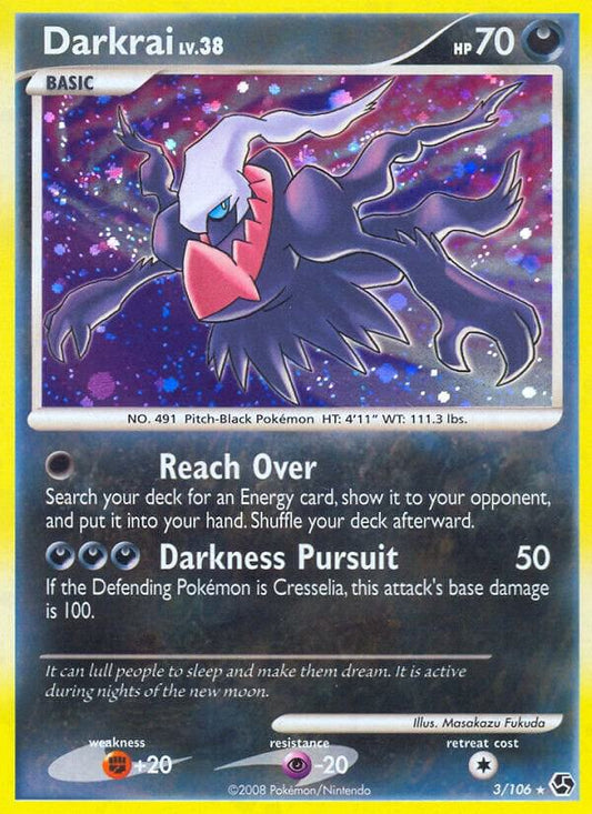 Darkrai - 3/106 (Holofoil) - MP - front