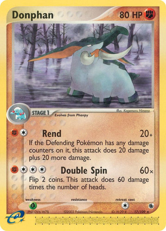 Donphan - 17/109 - NM - front