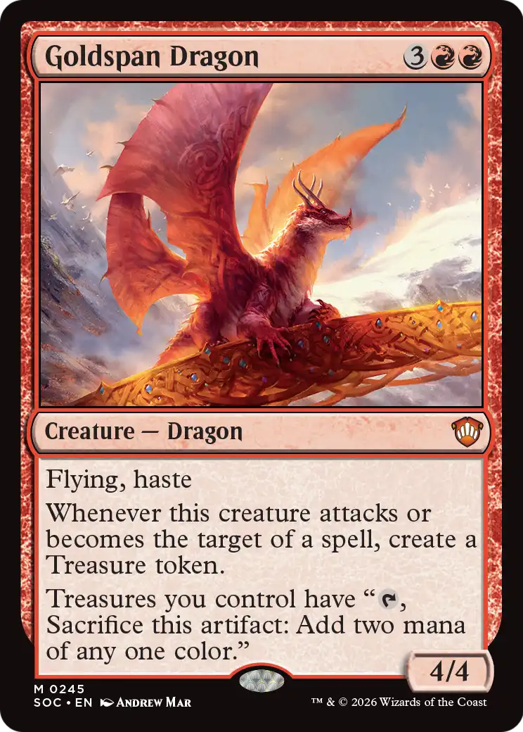Goldspan Dragon (245) - LP - front
