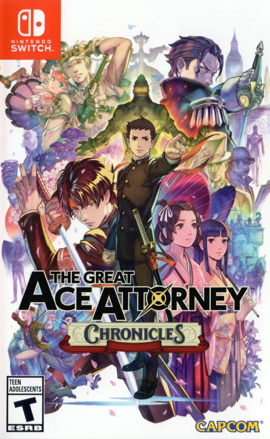 The Great Ace Attorney Chronicles - front