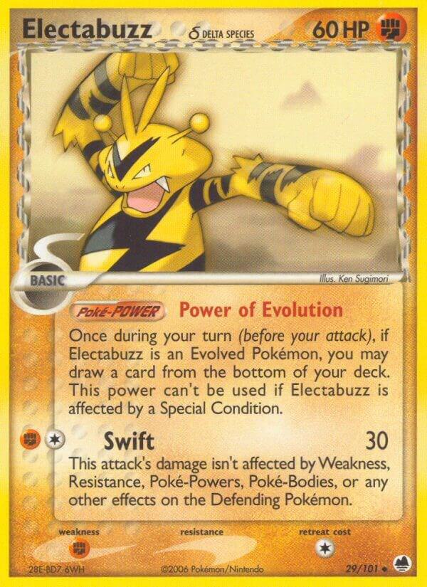 Electabuzz (Delta Species) - 29/101 - LP - front
