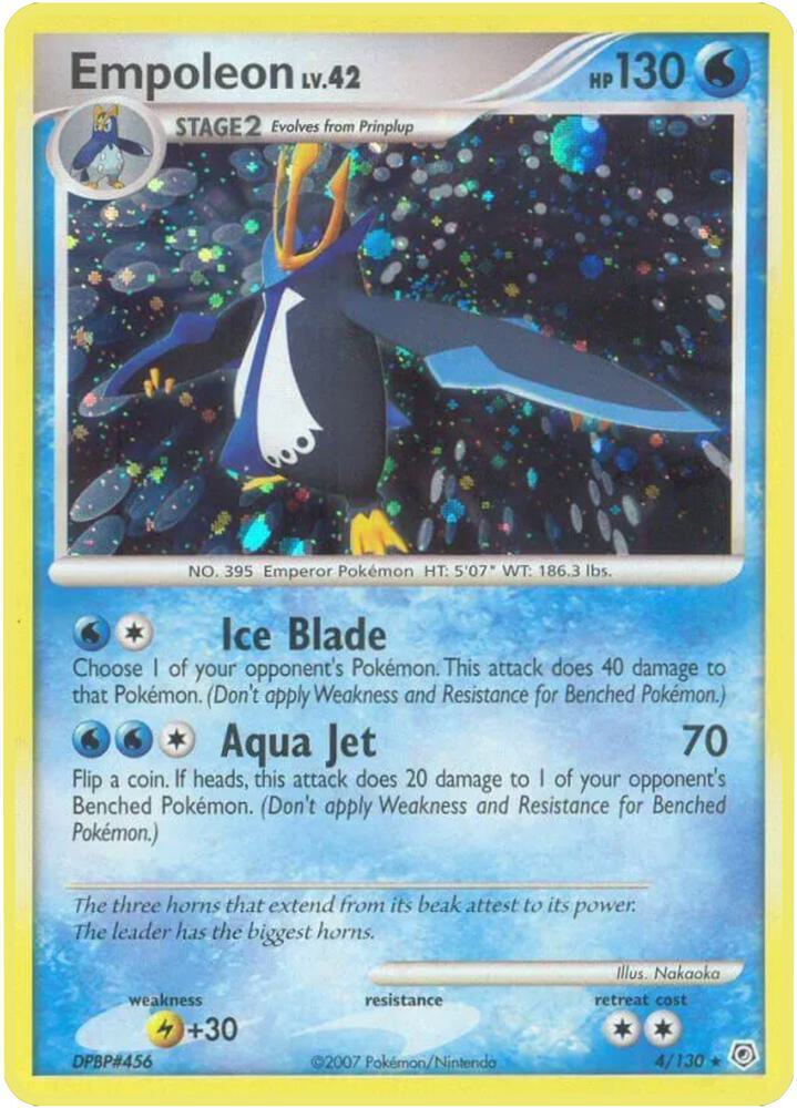 Empoleon - 4/130 (Holofoil) - NM - front