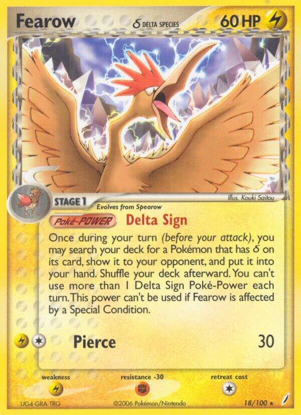 Fearow (Delta Species) - 18/100 - LP - front