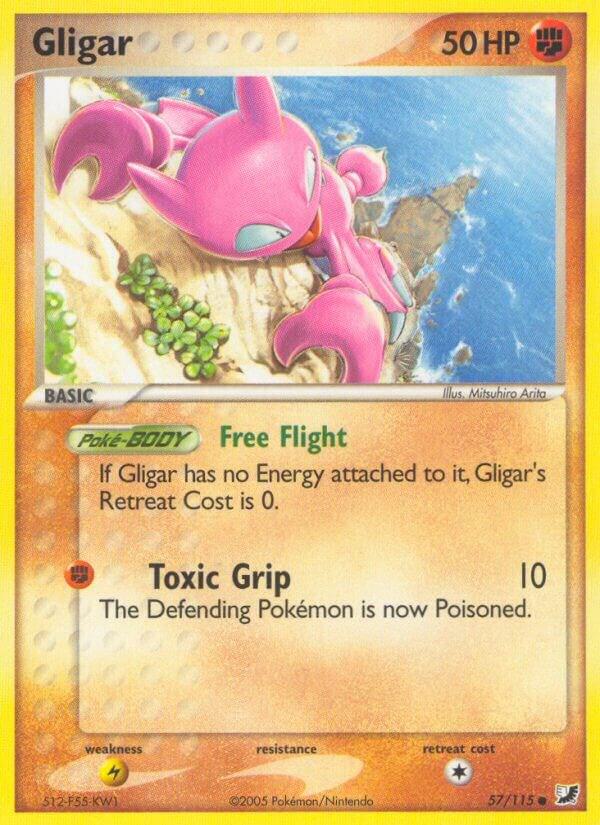 Gligar - 57/115 - LP - front