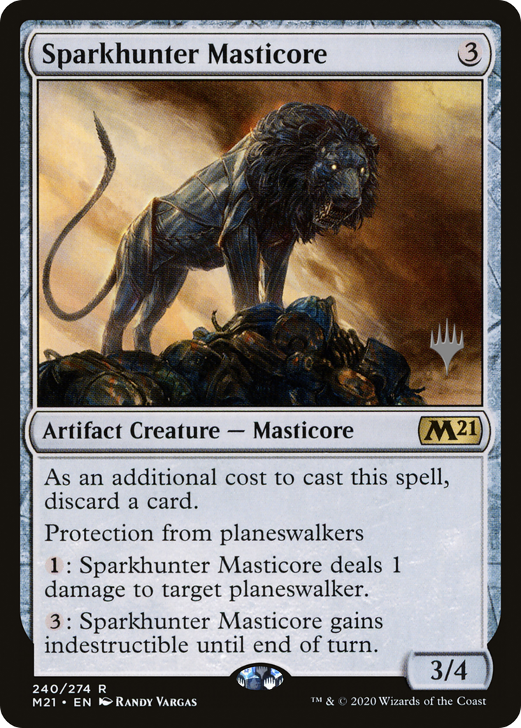 Sparkhunter Masticore (240p) - LP - front