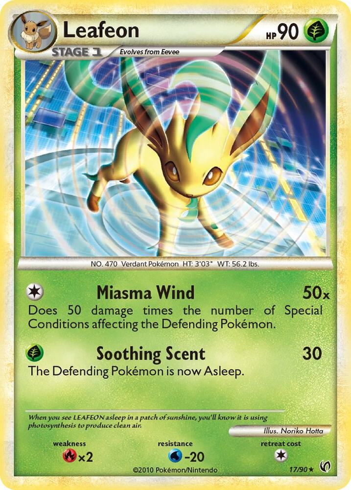 Leafeon - 17/90 - LP - front