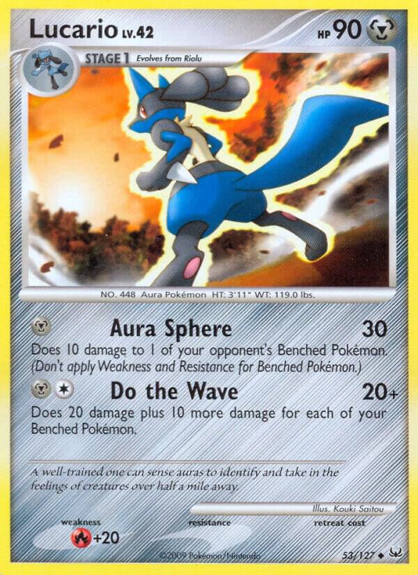 Lucario - 53/127 - LP - front