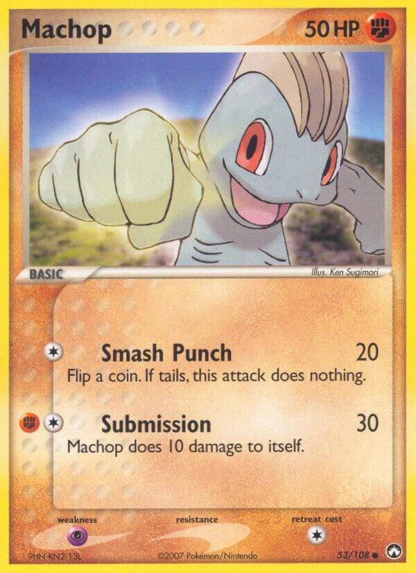 Machop - 53/108 - NM - front