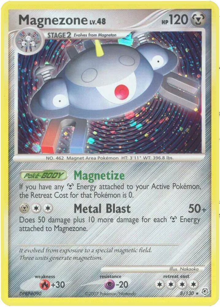 Magnezone - 8/130 (Holofoil) - LP - front