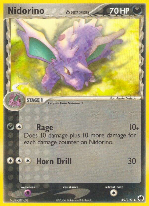 Nidorino (Delta Species) - 35/101 - NM - front