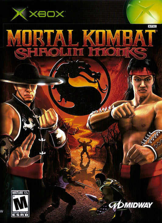 Mortal Kombat Shaolin Monks - front
