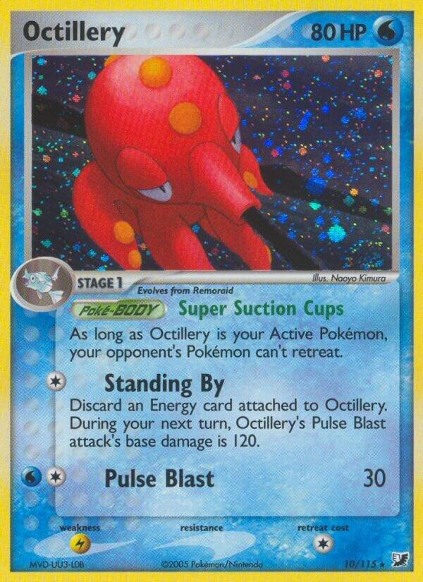 Octillery - 10/115 (Reverse Holofoil) - NM - front