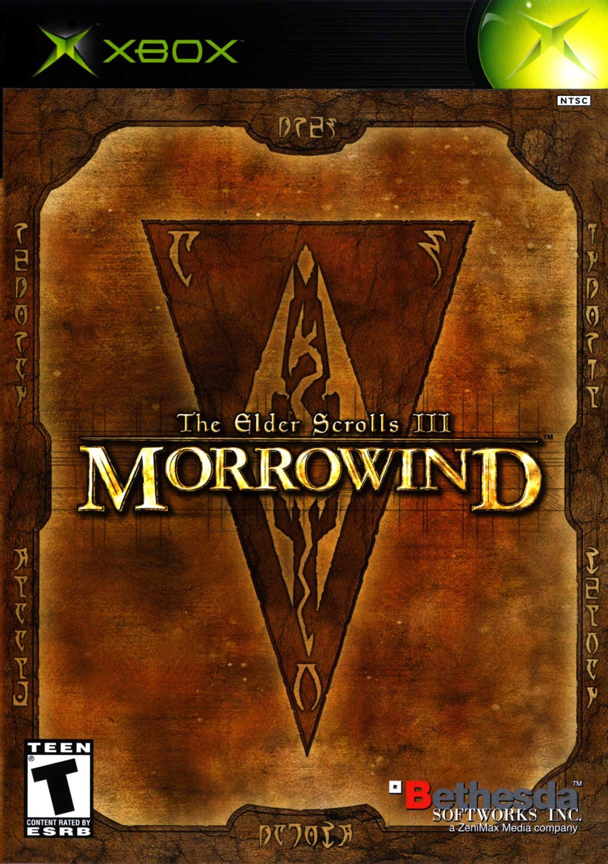 Elder Scrolls III Morrowind - front