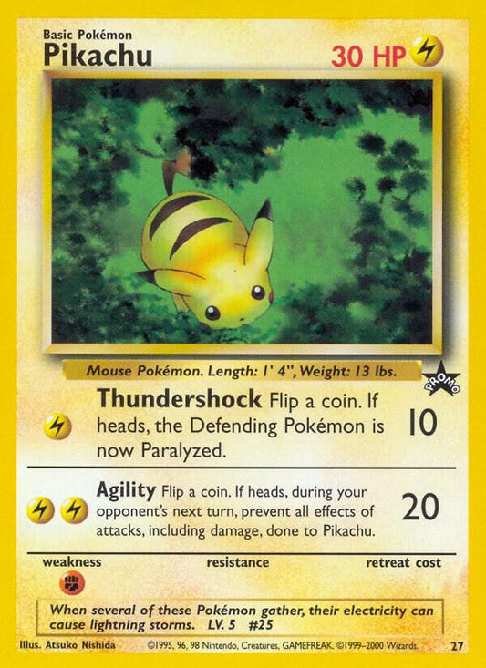 Pikachu - 27/53 - HP - front