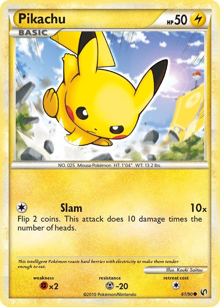 Pikachu - 61/90 - LP - front