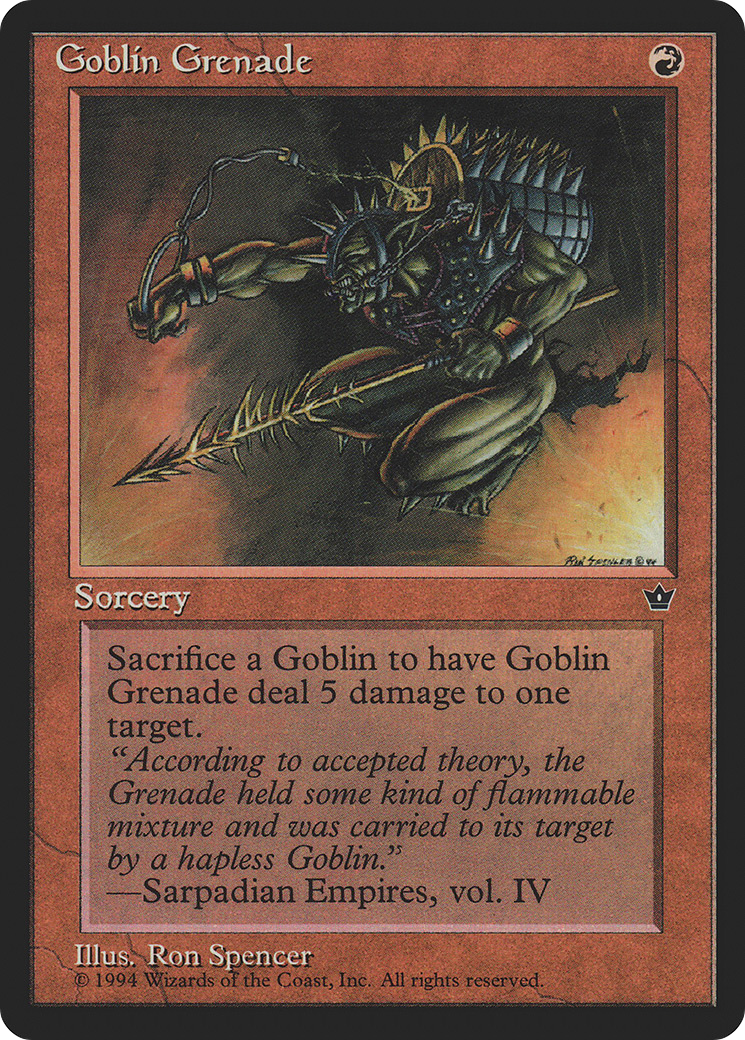 Goblin Grenade (56a) - LP - front