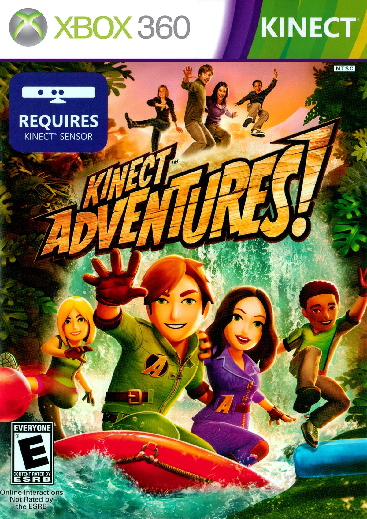 Kinect Adventures - front