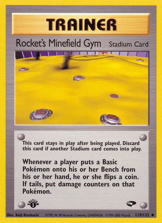 Rocket's Minefield Gym - 119/132 (Unlimited) - LP - front