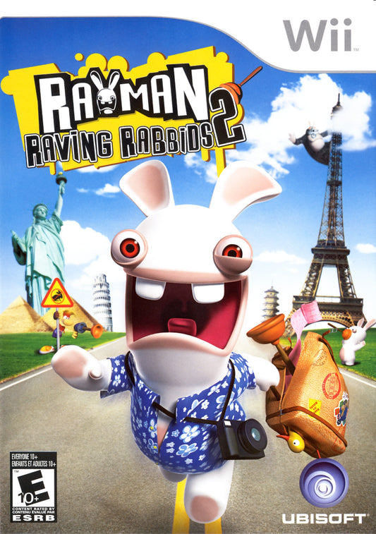 Rayman Raving Rabbids 2 - front
