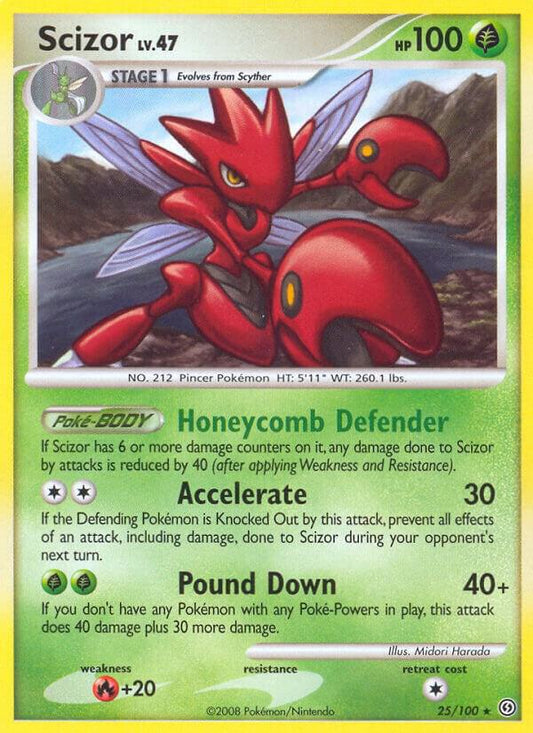 Scizor - 25/100 - LP - front