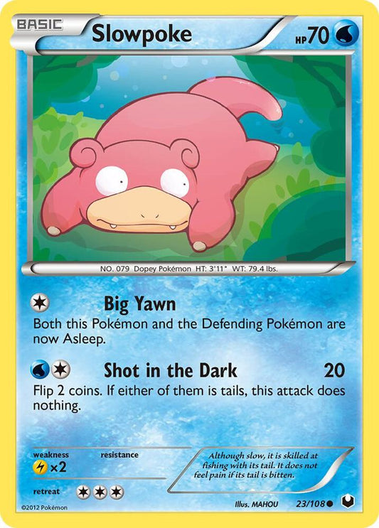 Slowpoke - 23/108 - MP - front