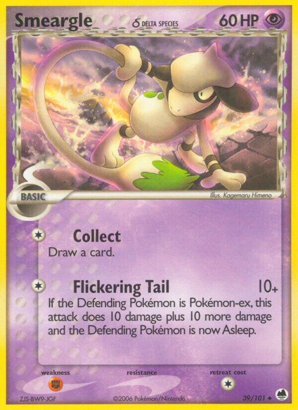 Smeargle (Delta Species) - 39/101 - LP - front