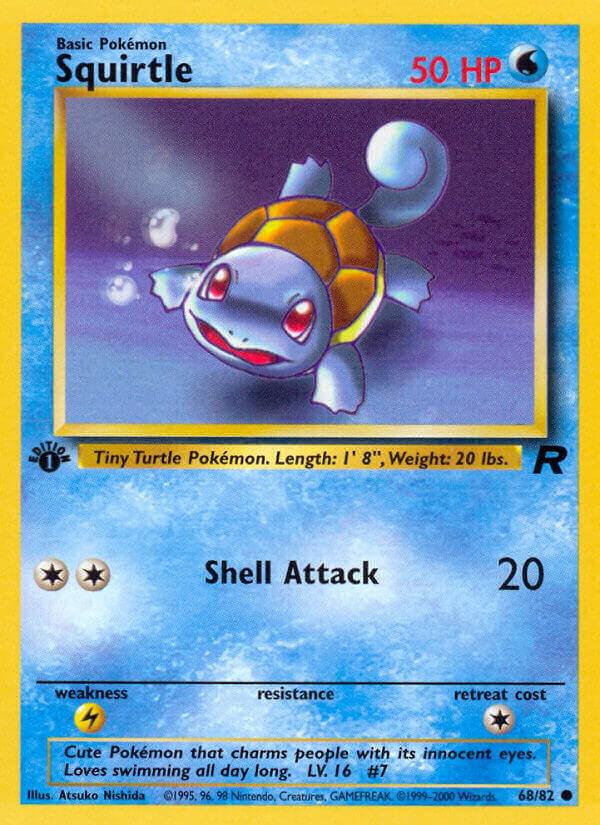 Squirtle - 68/82 (Unlimited) - LP - front