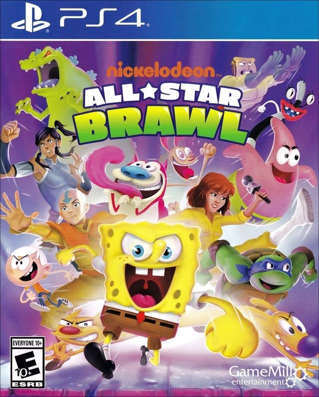 Nickelodeon All Star Brawl - front